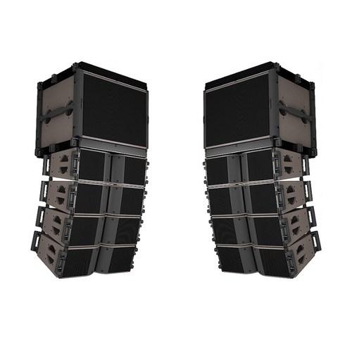 双八寸线性阵列全频箱 - 广州正粤音响设备有限公司